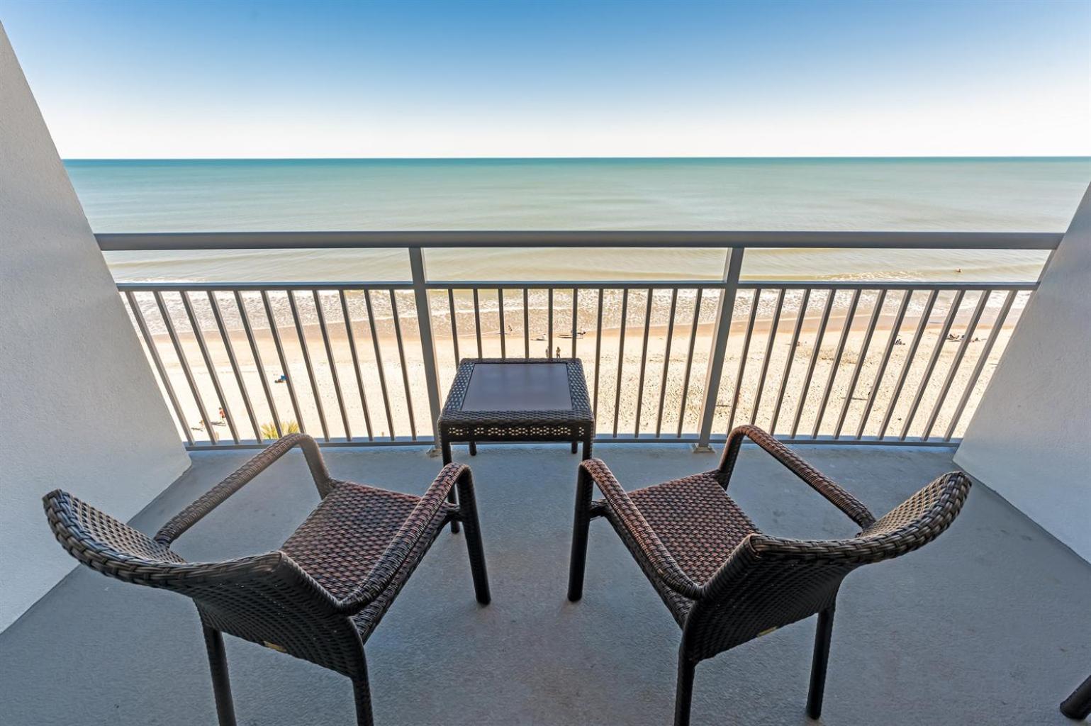 Вилла 7Th Floor! Modern Building, Direct Oceanfront View Миртл-Бич Экстерьер фото